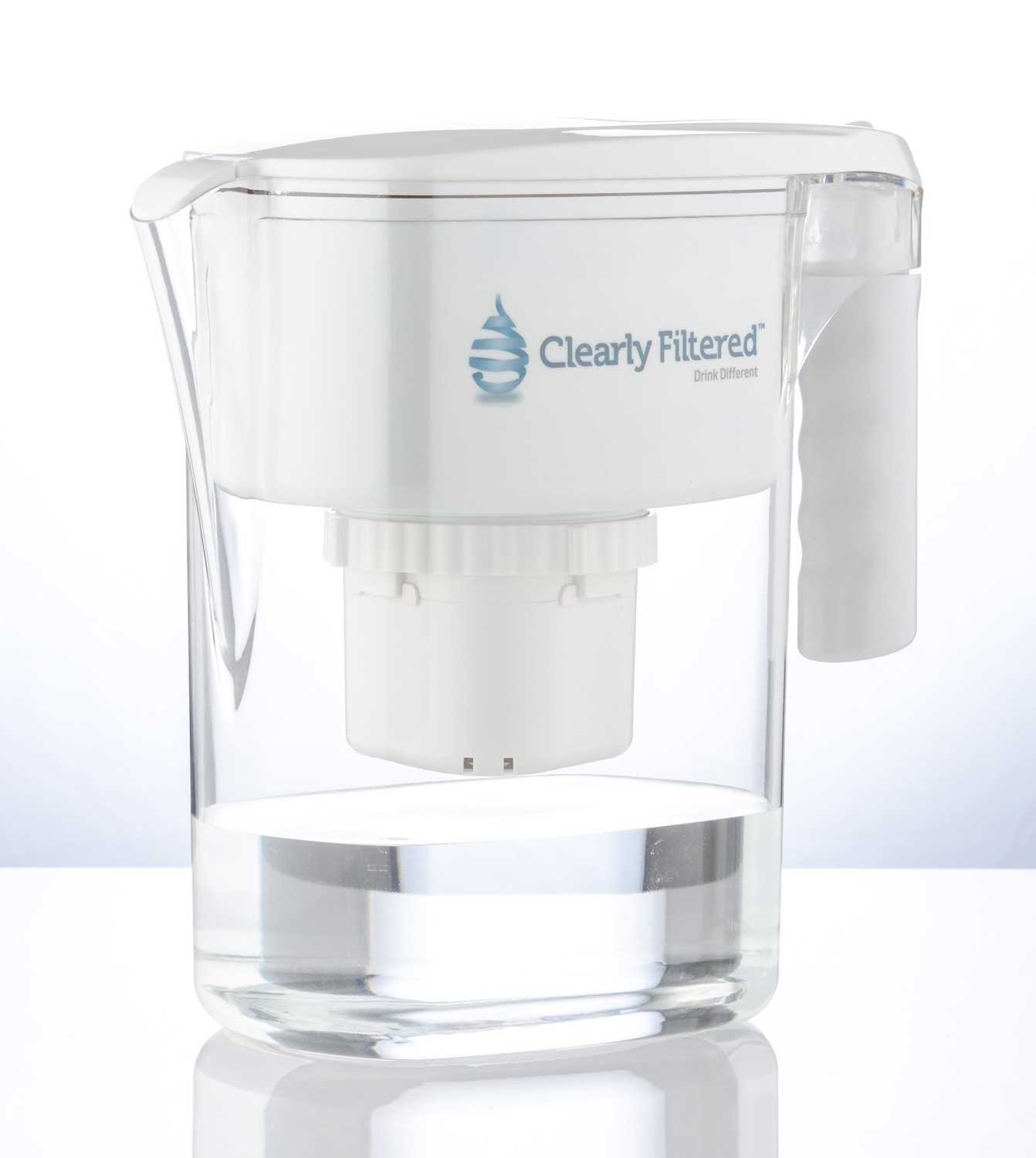 Clearly Filtered Water Pitcher even filters Fluoride Canada
