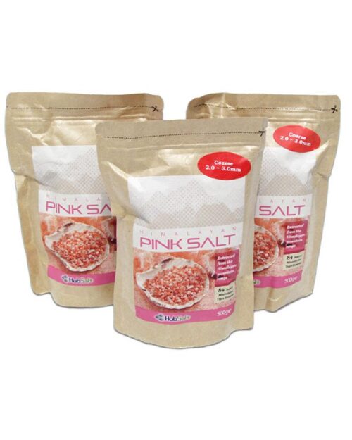 Himalayan Gourmet Pink Salt Bag - Coarse (500 g)