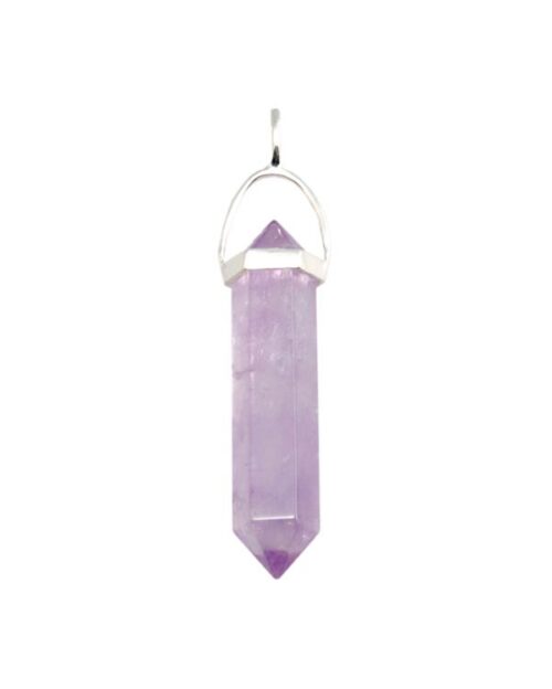 Point Pendant - Amethyst