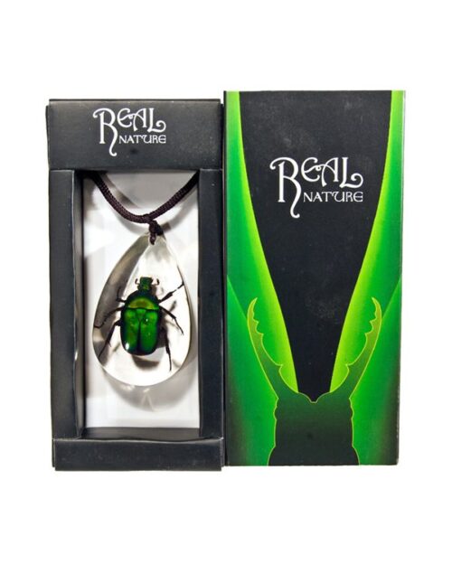 Insect Pendant - Beetle (Green)