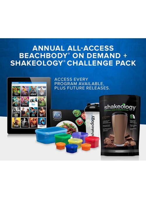 Annual All-Access Beachbody On Demand and Shakeology Challenge Pack