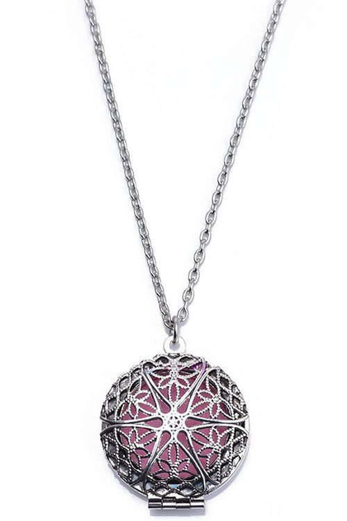 Aromatherapy Locket Necklace