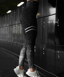 Buy online Grey Shimmer Leggings from Capris & Leggings for Women