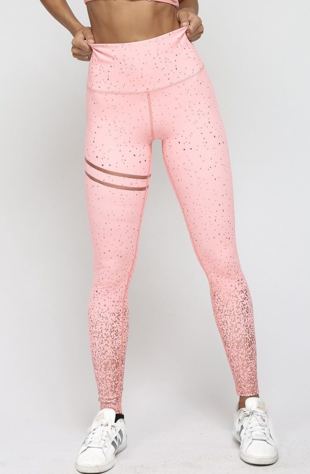 Shimmer Magic Leggings - Pink/Gold - Canada