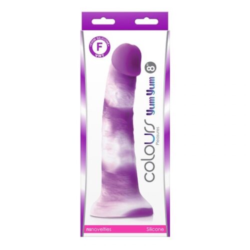 Colours Yum Yum 8″ Dildo Purple