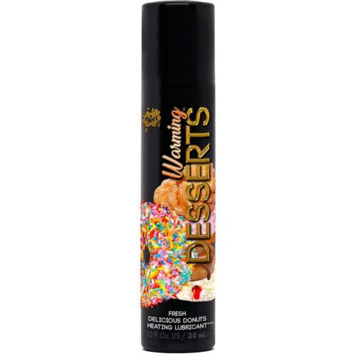 1 oz Wet Warming Desserts Lube Fresh Delicious Donuts