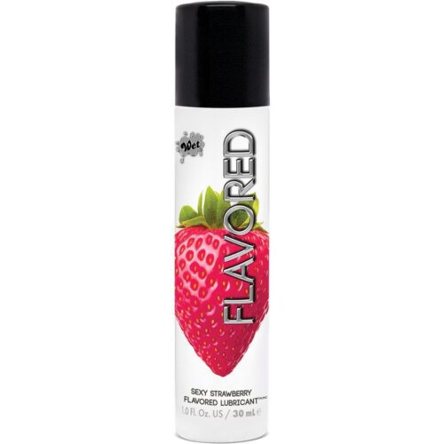 1 oz Wet Flavored Lube Sexy Strawberry