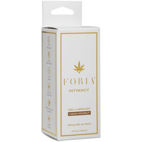 Foria Lubricant Liquid Coconut 4 oz