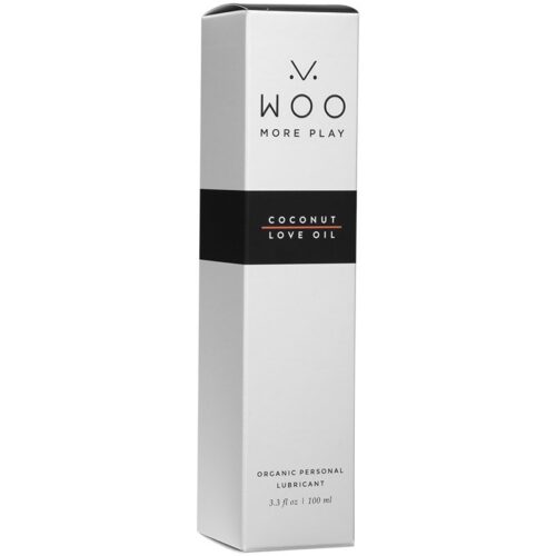 3.3 oz. Woo More Play Organic Lube Coconut Love Oil
