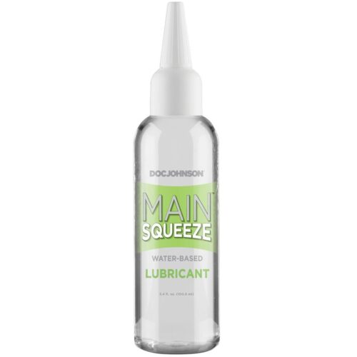 3.4 oz. Main Squeeze Water Based Lubricant
