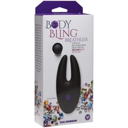Body Bling Breathless Rechargeable Mini Vibe Purple