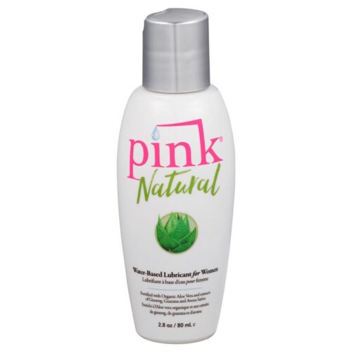 2.8 oz. Pink Natural Water Based Lube