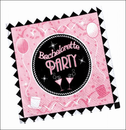 10” Bachelorette Party Napkins – Pack of 10