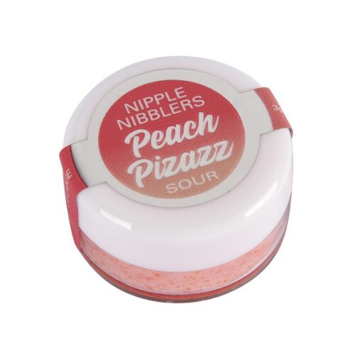 Jelique Products 3 g. Nipple Nibblers Sour Tingle Balm Peach Pizazz