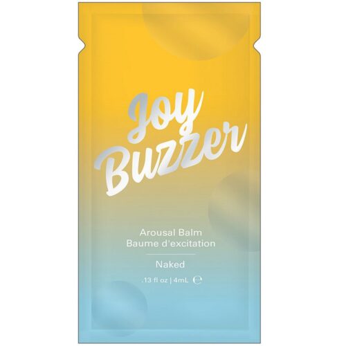 Jelique Products 4 ml Joy Buzzer Arousal Balm Naked Foil Pac