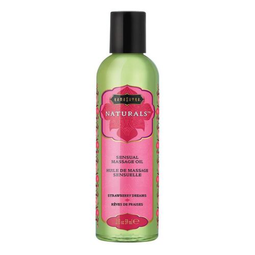 Naturals Massage Oil 2 oz Strawberry