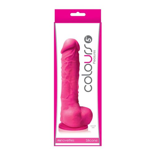 Colours Pleasures 5″ Dildo Pink