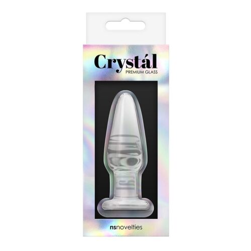 Crystal Small Tapered Plug Clear