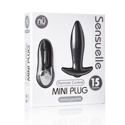 nu Sensuelle R C Mini Plug Black