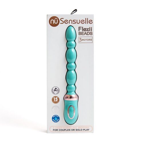 nu Sensuelle Flexii Beads Electric Blue