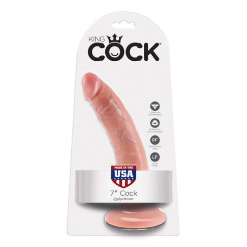 King Cock 7″ Cock Biege