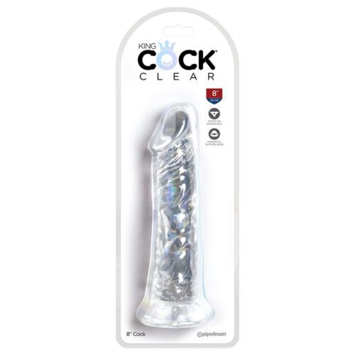 King Cock Clear 8″ Cock &