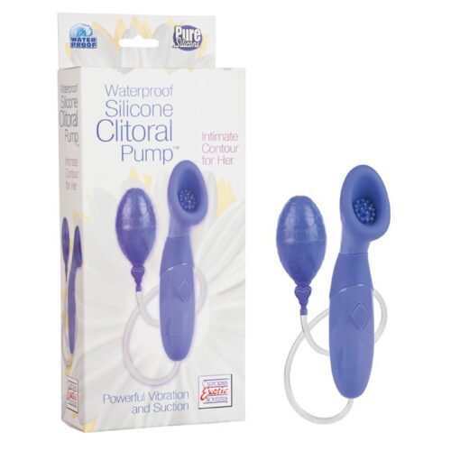 Waterproof Silicone Clitoral Pumps™ Blue