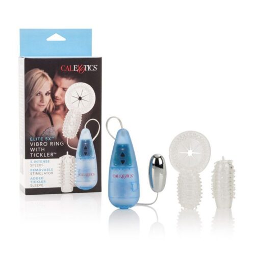 Elite 5X Vibro Ring plus Tickler