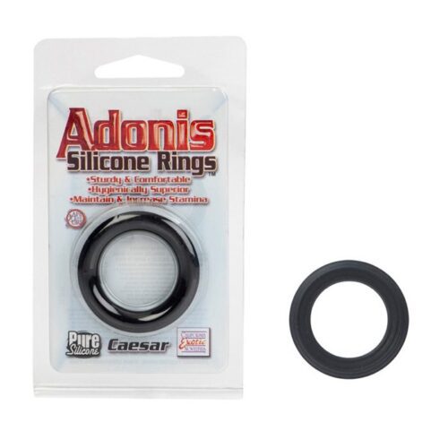 Adonis Silicone Ring Caesar Black
