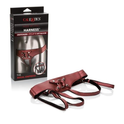 Her Royal Harness™ The Regal Empress Red