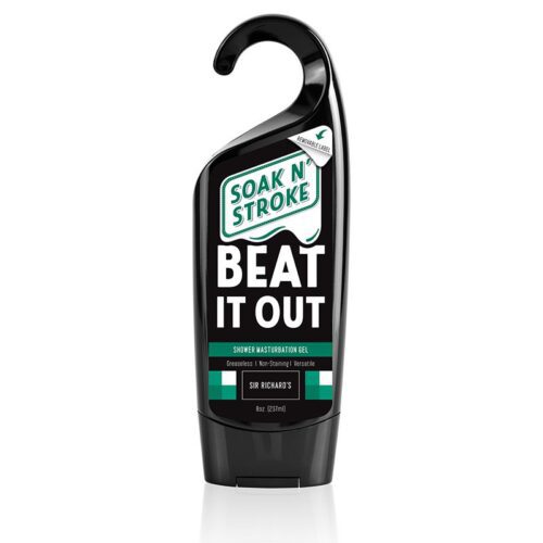 Sir Richard's & 8 oz Soak N' Stroke Beat It Out Shower Masturbation Gel