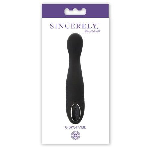 Sincerely G-Spot Vibe Black