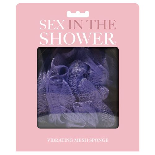 Sex In The Shower Vibrating Mesh Sponge