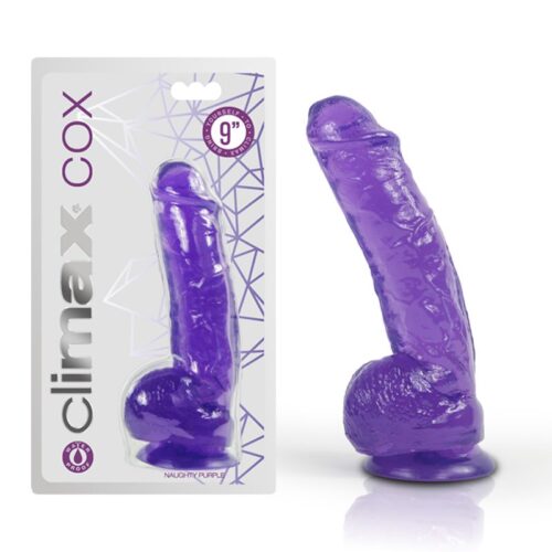 Climax Cox 9” Colossal Cock Naughty Purple