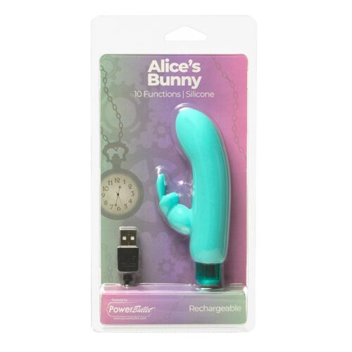 Alice’s Bunny 4” Bullet Teal