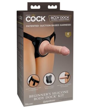 King Cock Elite Beginner’s Silicone Body Dock Kit