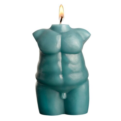 Male Torso Form II Candle