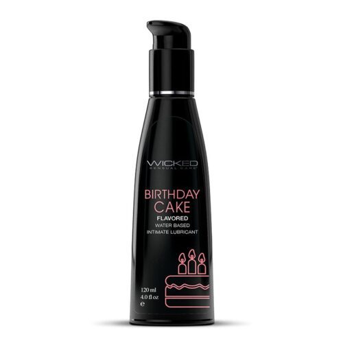Wicked 4 oz Flavored Lube Birthday Cake