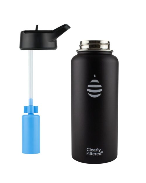 32oz Insulated Stainless Steel Filtered Water Bottle