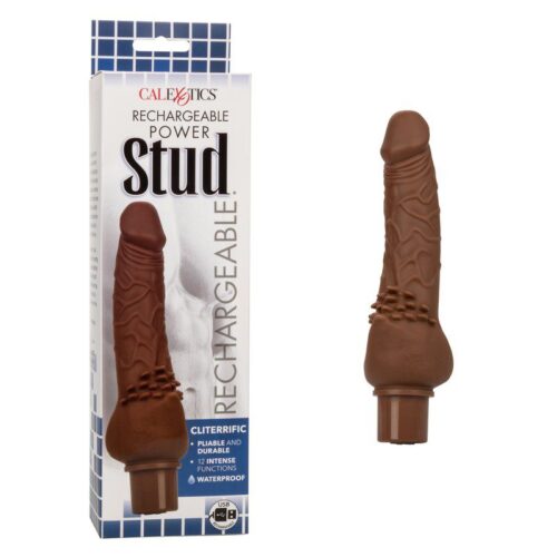 Cliterrific Rechargeable Power Stud Brown