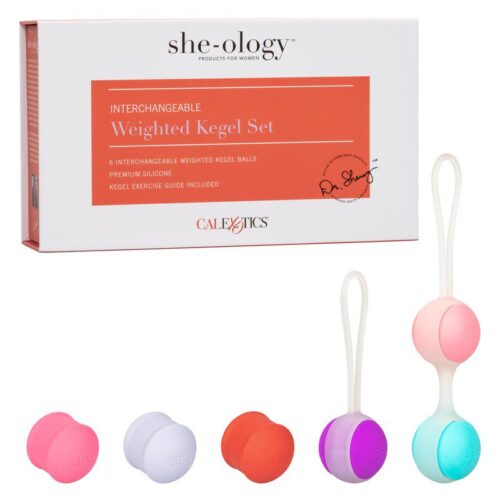 She-ology Individual Weighted Kegel Set