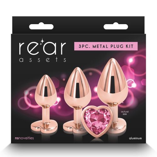 Rear Assets Trainer Kit Rose Gold Pink Heart