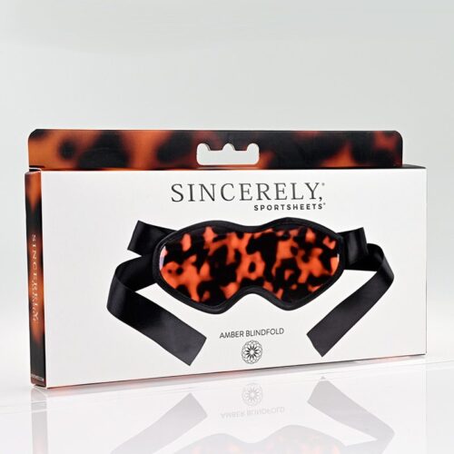 Sincerely Amber Blindfold