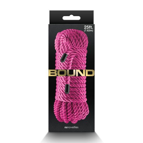 Bound Rope: 25 Feet Pink