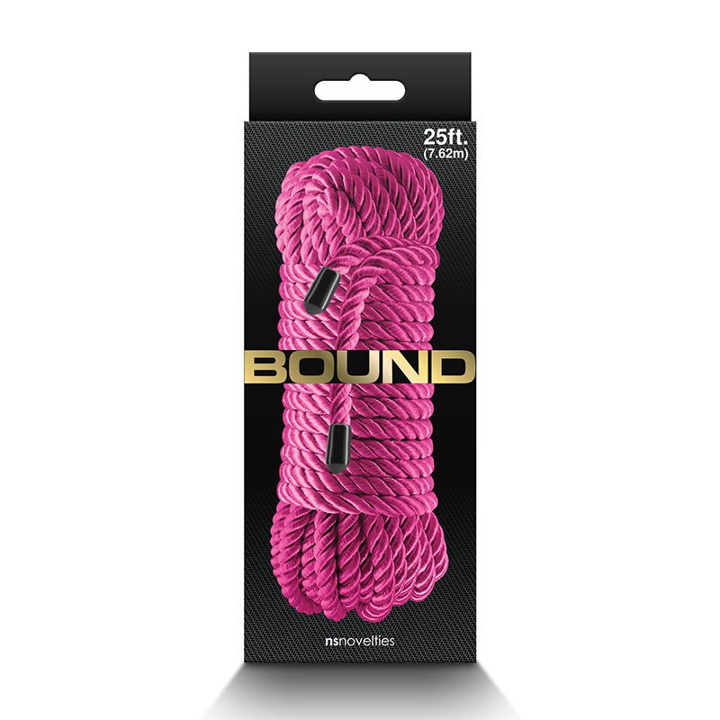 NS Novelties Bound Rope: 25 Feet Pink - Canada