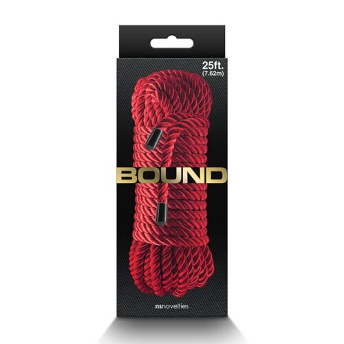 Bound Rope: 25 Feet Red