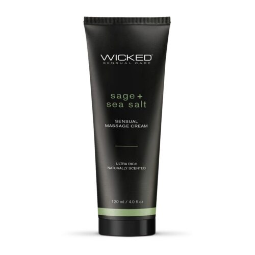 4 oz Massage Cream Sage & Sea Salt