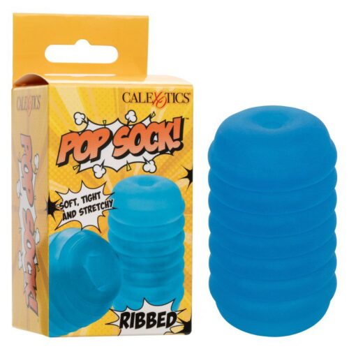Pop Sock! Ribbed Blue