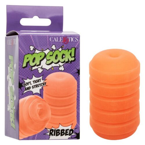 Pop Sock! Ribbed Orange