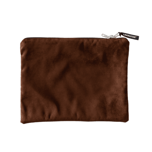 Zappa Toy Bag Chocolate Microsuede